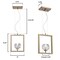 Westinghouse Pendant LED Dimmable 5W Zoa, Brushed Brass Crystal Glass 6130900 - alternate 6